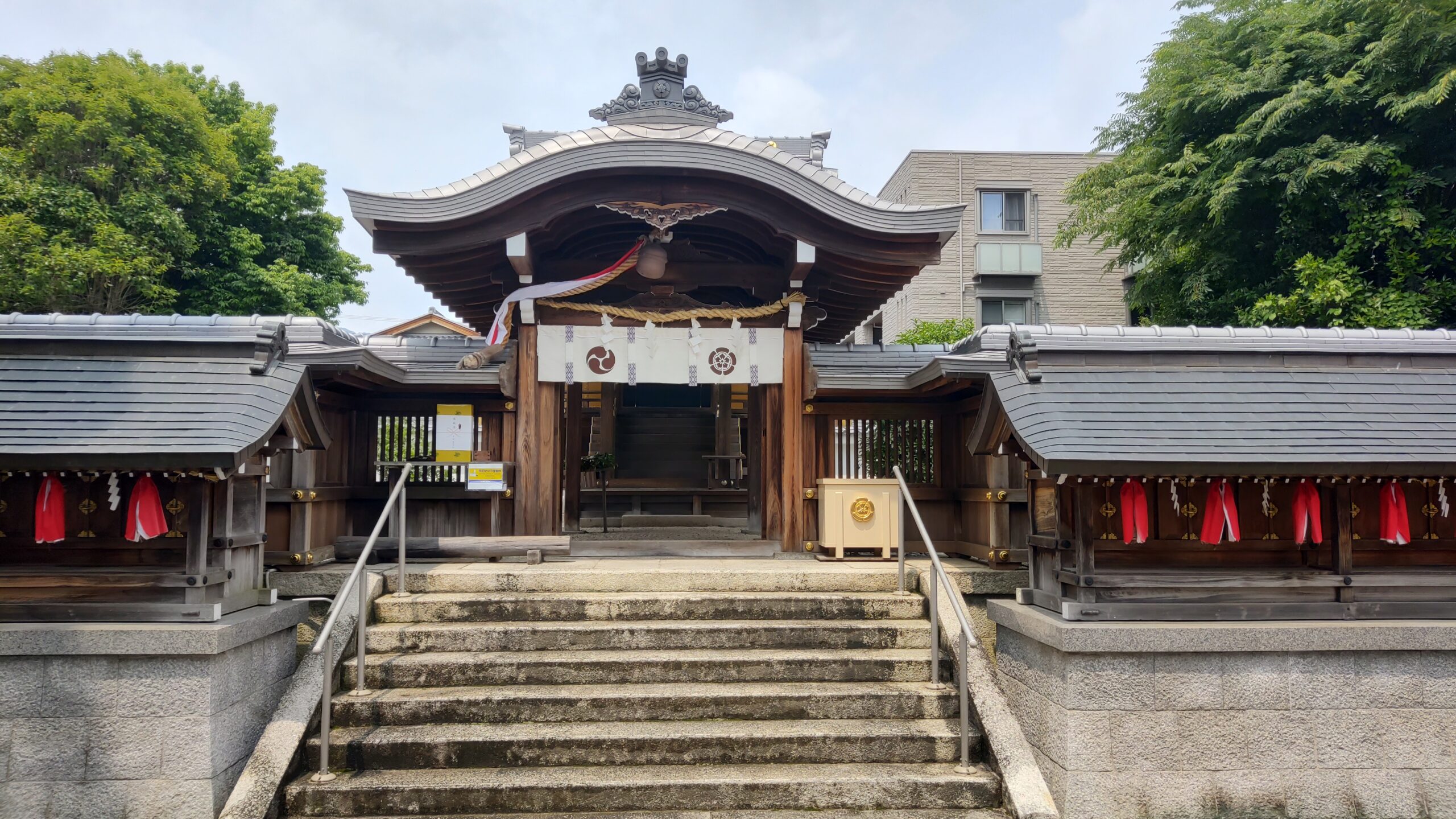 篠津神社本殿奉告祭