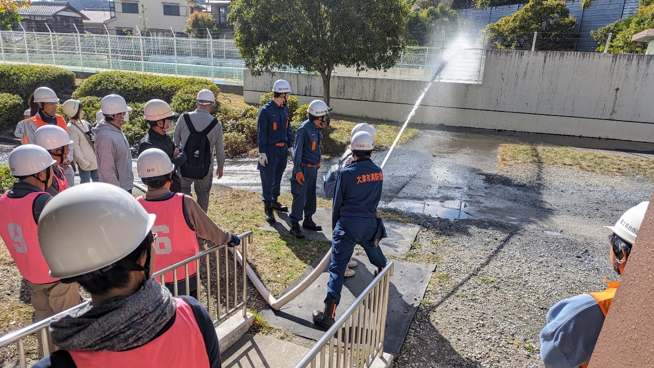 学区自主防災訓練